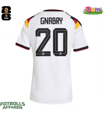 Tyskland Serge Gnabry #20 Hemmatröja Kvinnor VM 2026 Kortärmad